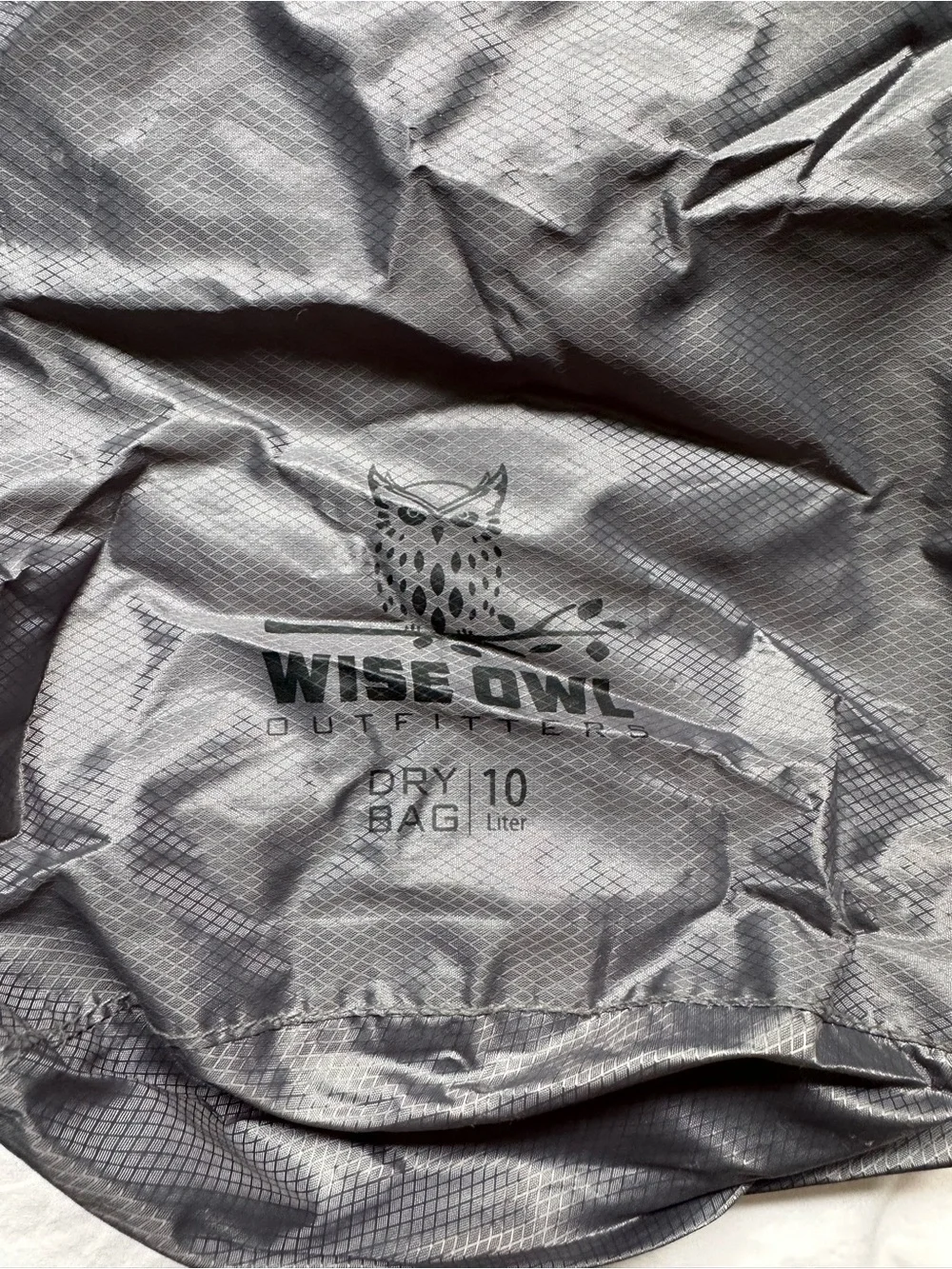 Wise Owl Outfitters Dry Bag 3-Pack (5L, 10L, 20L) - Gray - Like New